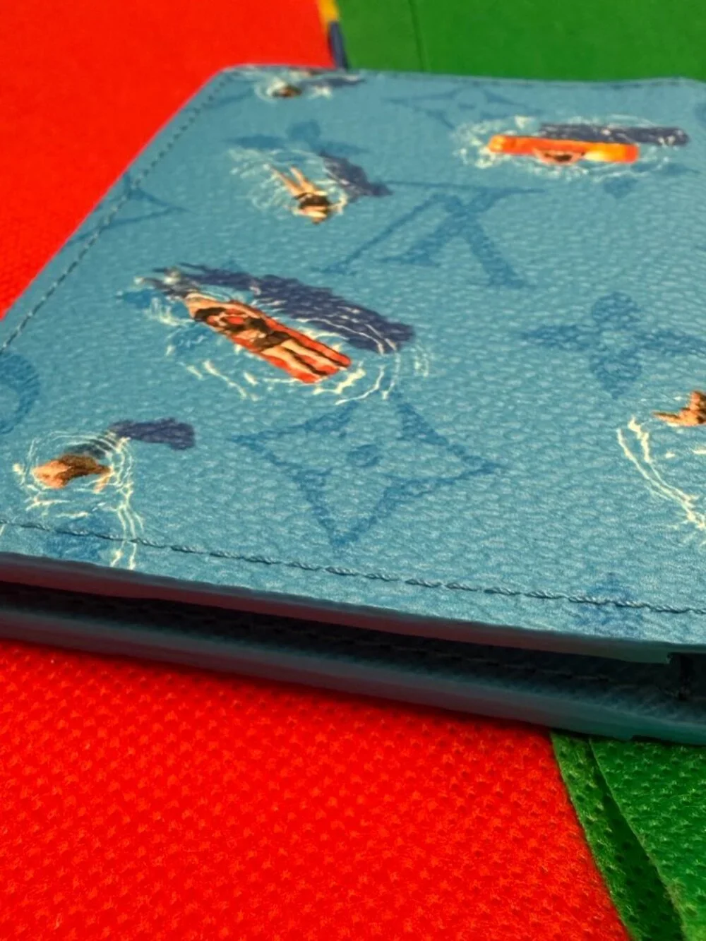 Louis Vuitton Blue Lagoon Pocket Organizer/Wallet-M14881